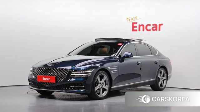 Genesis G80 (RG3) 2021 Синий из Кореи
