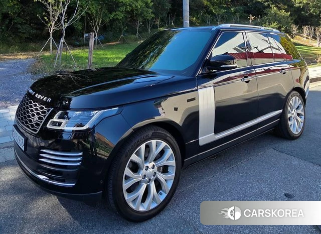 Land Rover Range Rover 4th Generation 2018 Черный из Кореи