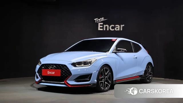Hyundai Veloster (JS) 2018 Светло-серебряный цвет из Кореи