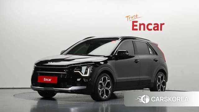 Kia Di Ol Nu Niro 2023 Черный из Кореи