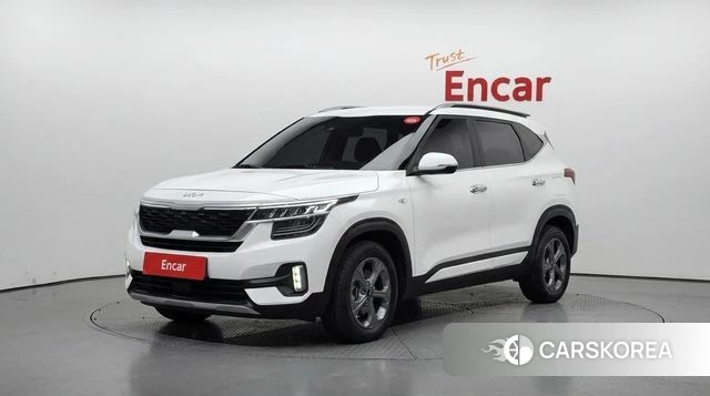 Kia Seltos 2021 Белый из Кореи