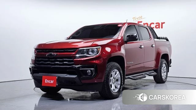 Chevrolet (GM Daewoo) Real New Colorado 2021 Красный из Кореи