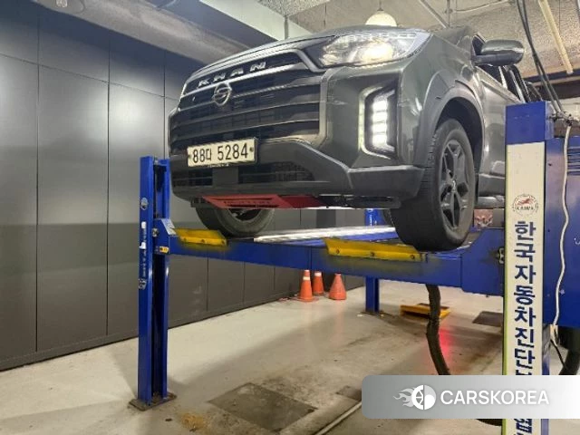 Ssangyong The New Rexton Sports Cannes 2021 Темно-зеленый из Кореи