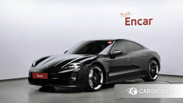 Porsche Taycan 2023 Черный из Кореи