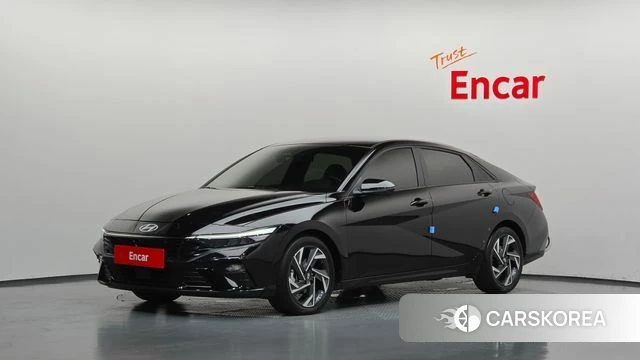 Hyundai The New Avante Hybrid (CN7) 2025 Черный из Кореи