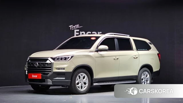 Ssangyong The New Rexton Sport 2024 Жемчужный цвет из Кореи