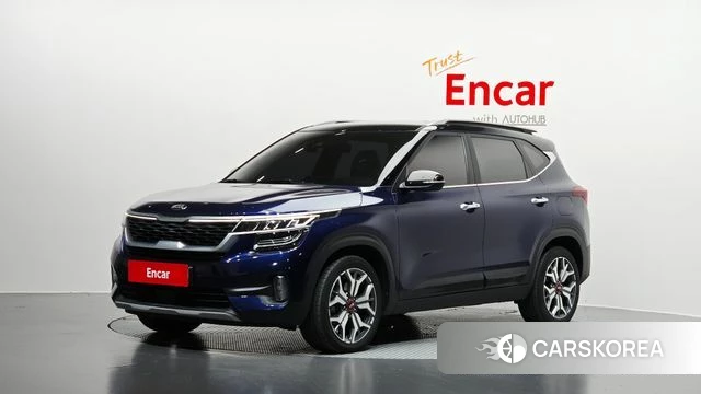 Kia Seltos 2019 Синий из Кореи