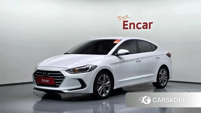 Hyundai Avante AD 2018 Белый из Кореи