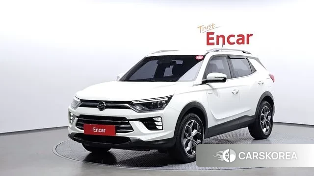 Ssangyong Beautiful Korando 2021 Белый из Кореи
