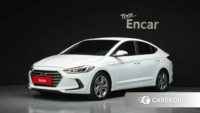 Hyundai Avante AD 2018 Белый из Кореи