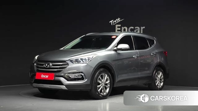Hyundai Santa Fe The Prime 2018 Серый из Кореи