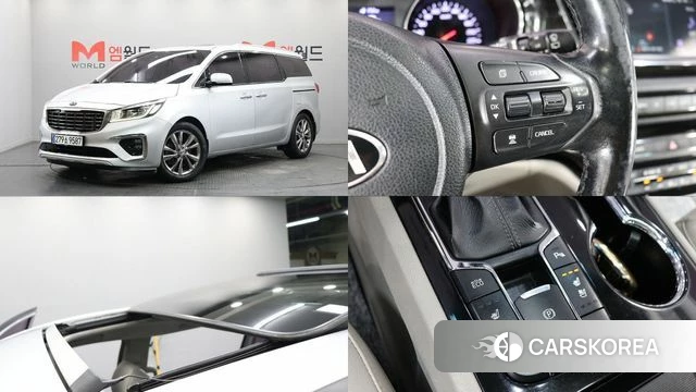 Kia The New Carnival 2018 Серебряный из Кореи