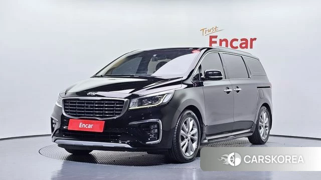 Kia The New Carnival 2019 Черный из Кореи