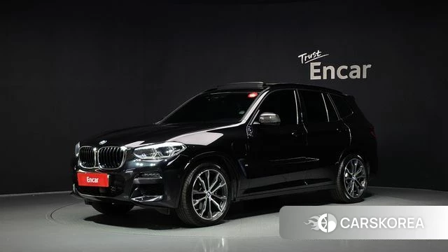 BMW X3 (G01) 2021 Черный из Кореи
