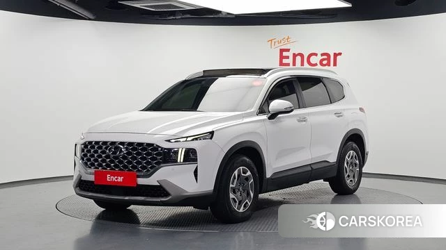 Hyundai The New Santa Fe 2021 Белый из Кореи