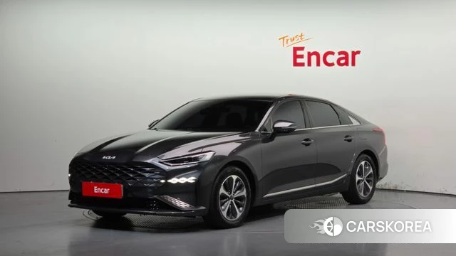 Kia K8 Hybrid 2021 Серый из Кореи