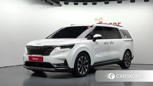 Kia Carnival 4th generation 2021 Белый из Кореи
