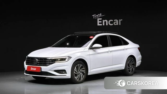 Volkswagen 7th Generation of Jetta 2021 Белый из Кореи