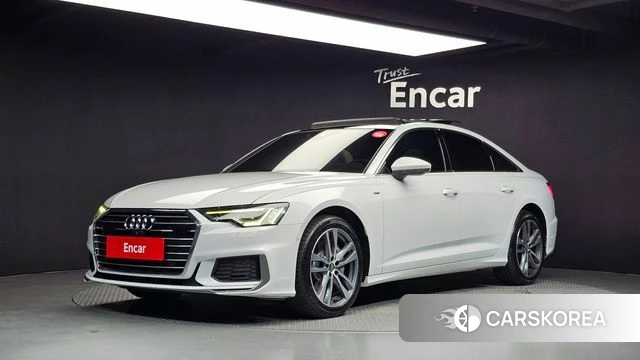 Audi A6 (C8) 2020 Белый из Кореи