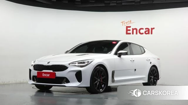 Kia Stinger 2019 Белый из Кореи