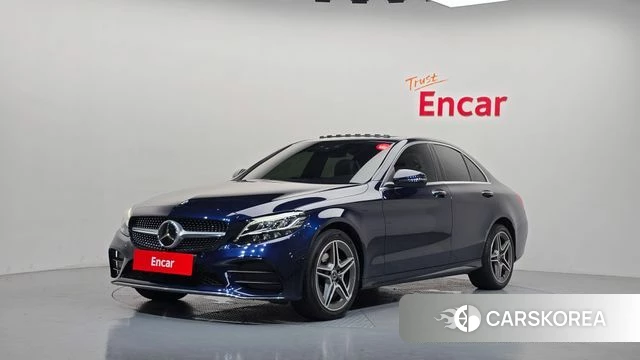 Mercedes-Benz C-Class W205 2021 Синий из Кореи