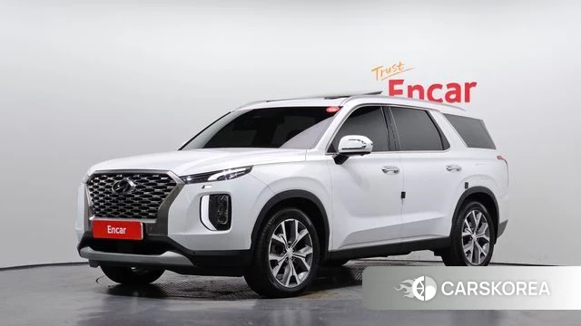 Hyundai Palisade 2021 Белый из Кореи