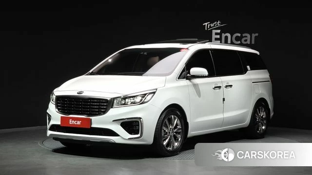 Kia The New Carnival 2020 Белый из Кореи