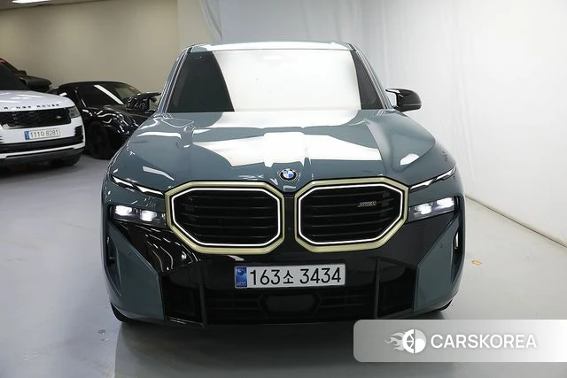 BMW XM (G09) 2023 Небесно-голубой из Кореи