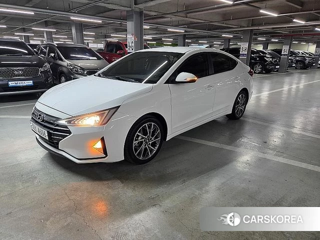 Hyundai The New Avante AD 2018 Белый из Кореи