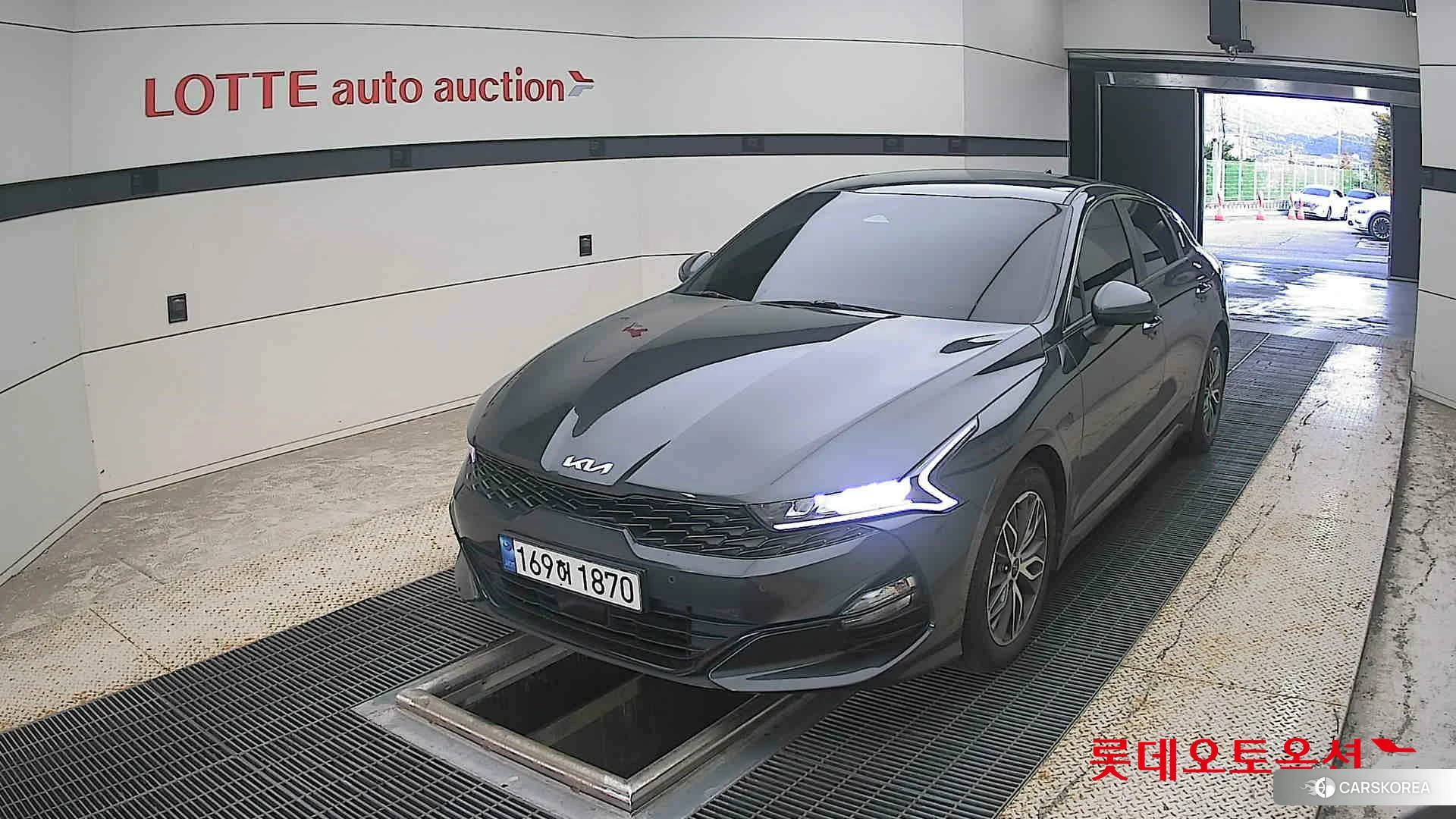 Kia K5 2022 Interstellagray из Кореи