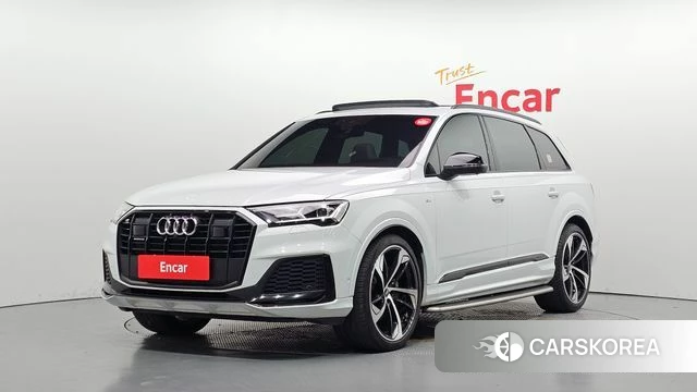 Audi Q7 (4M) 2022 Белый из Кореи