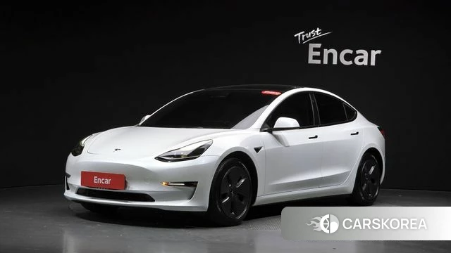 Tesla Model 3 2022 Белый из Кореи