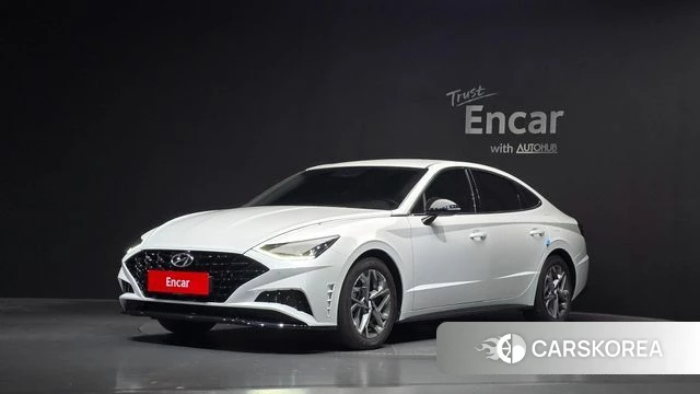 Hyundai Sonata (DN8) 2021 Белый из Кореи