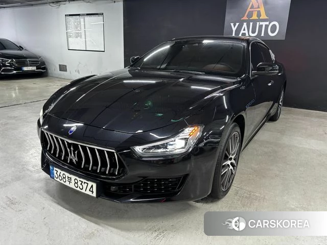 Maserati Ghibli 2021 Черный из Кореи