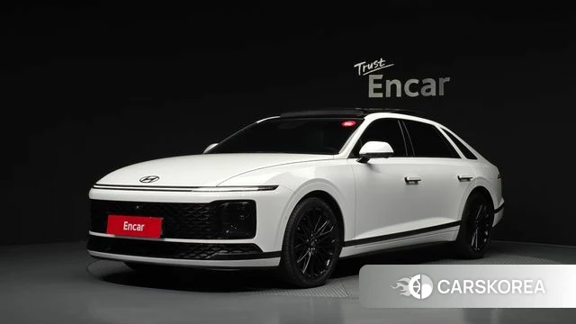 Hyundai Grandeur (GN7) 2023 Белый из Кореи