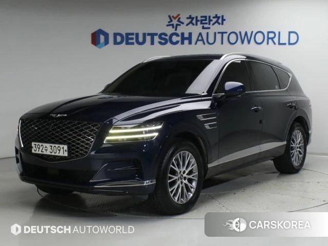 Genesis GV80 2021 Синий из Кореи