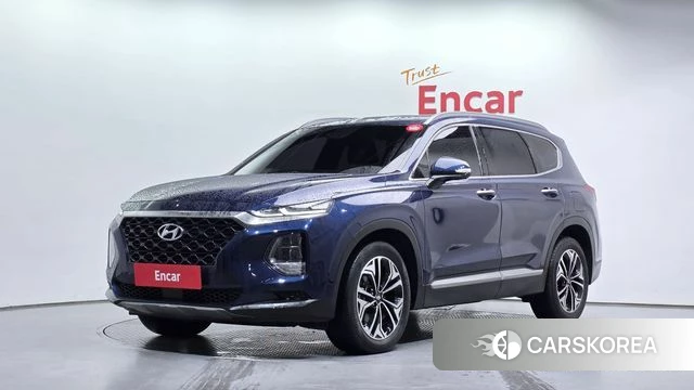 Hyundai Santa Fe TM 2018 Синий из Кореи