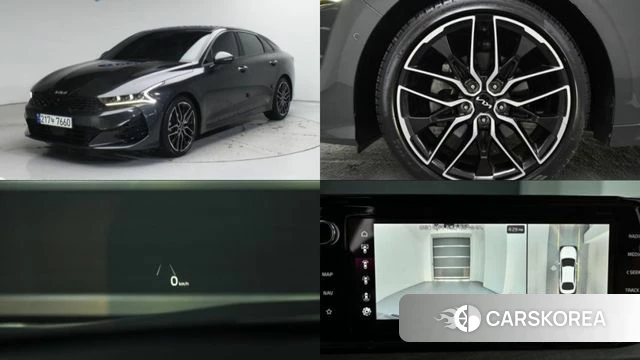Kia K5 3rd generation 2023 Серый из Кореи