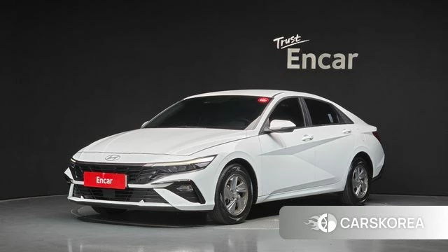Hyundai The New Avante (CN7) 2024 Белый из Кореи