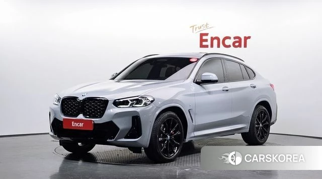 BMW X4 (G02) 2025 Светло-серебряный цвет из Кореи
