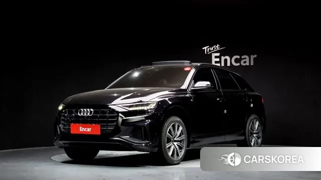 Audi Q8 (4M) 2021 Черный из Кореи