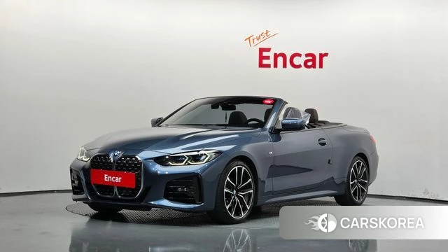 BMW 4 Series (G22) 2024 Синий из Кореи