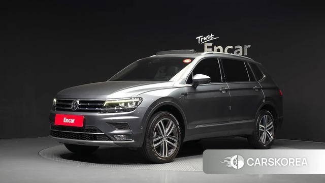 Volkswagen Tiguan Allspace 2020 Серый из Кореи