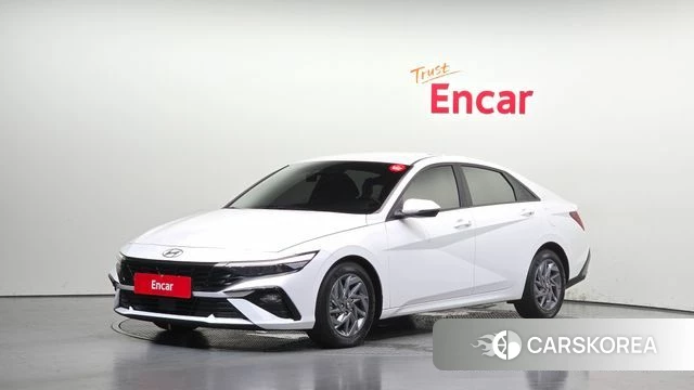 Hyundai The New Avante (CN7) 2023 Белый из Кореи