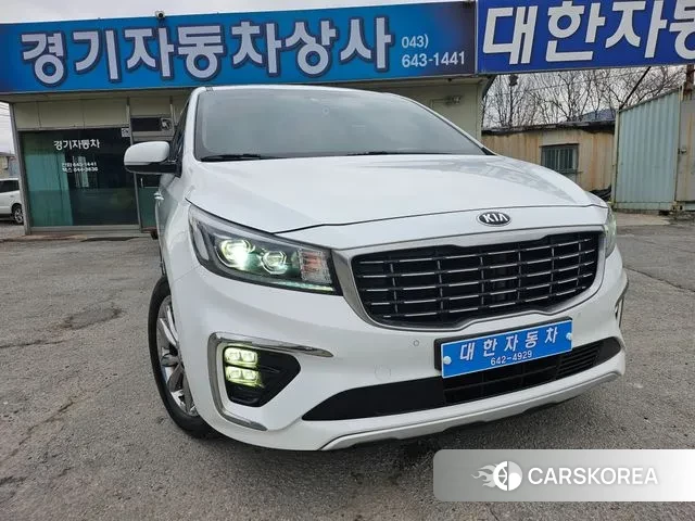 Kia The New Carnival 2018 Белый из Кореи
