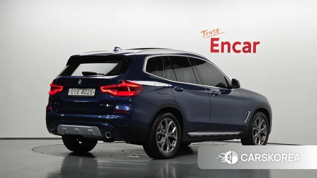 BMW X3 (G01) 2019 Синий из Кореи