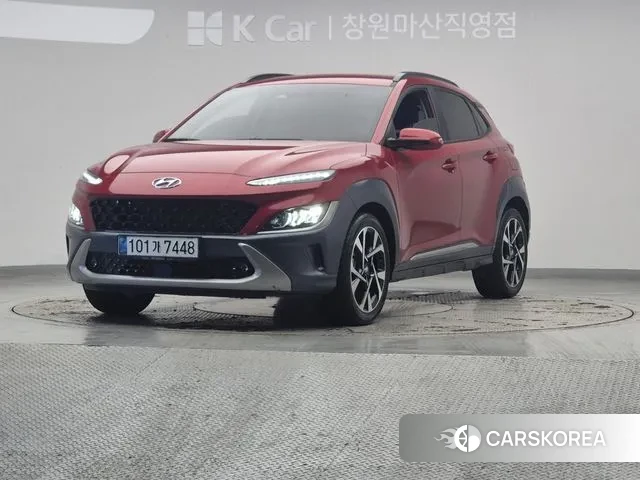 Hyundai The New Kona 2021 Красный из Кореи