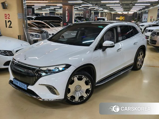 Mercedes-Benz EQS SUV X296 2024 Белый из Кореи
