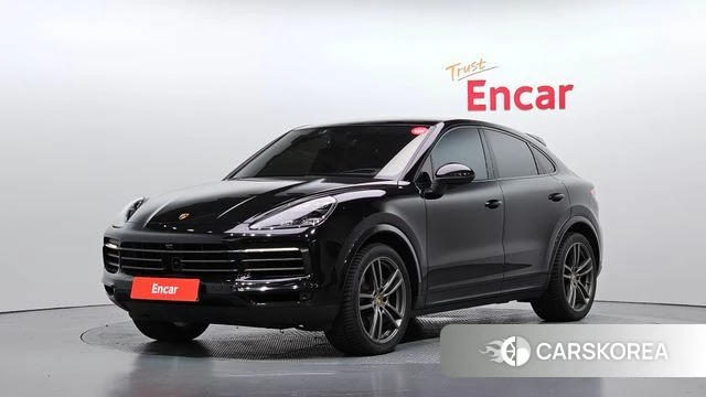 Porsche Cayenne (PO536) 2023 Черный из Кореи