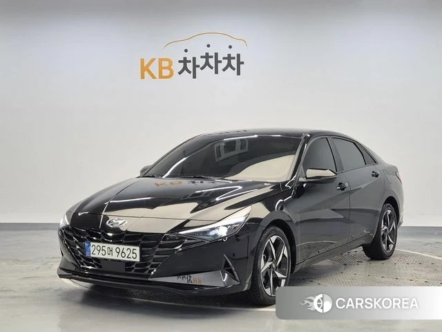 Hyundai Avante (CN7) 2020 Черный из Кореи